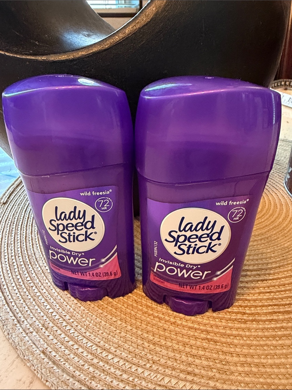 Lady Speed Stick Wild freesia Deodorant sticks (antiperspirant) 1.4 oz. Set of 2